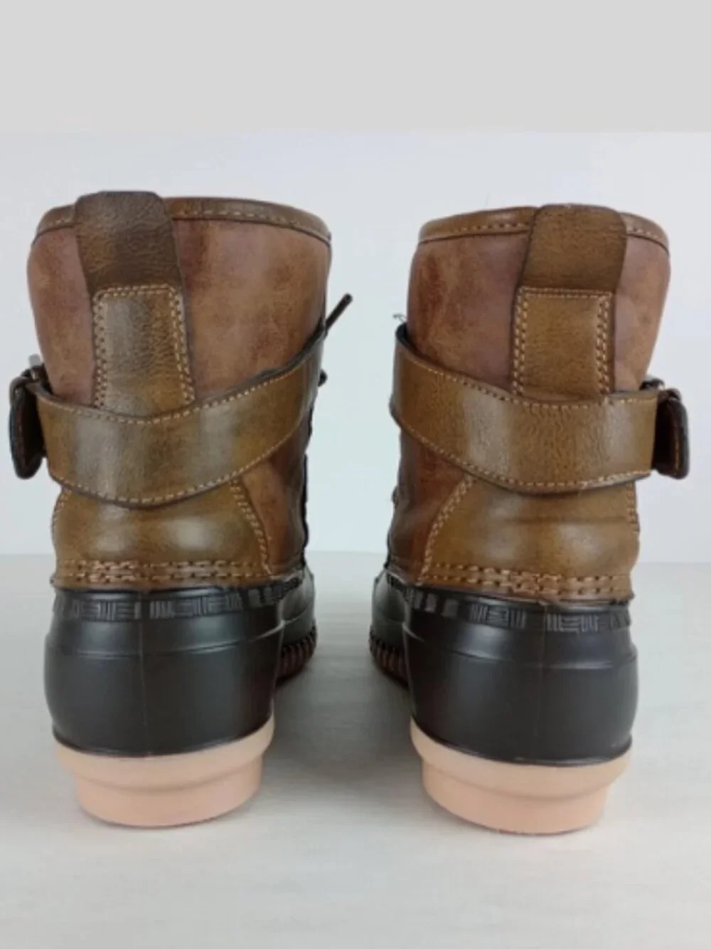 Madden NYC Lindseyy‎ Women's 8M Flannel Fleece Lined Rubber Winter Boots